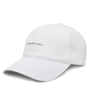 Czapka z daszkiem Calvin Klein Jeans Printed Monologo Cap LV04K5027G Biały