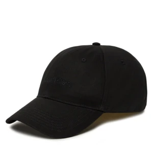 Czapka z daszkiem Calvin Klein Logo Embroidery LV04D5003G Czarny