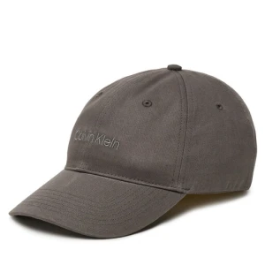 Czapka z daszkiem Calvin Klein Logo Embroidery LV04D5003G Szary