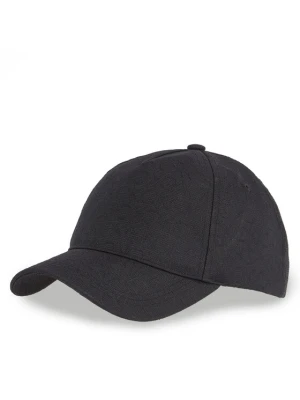 Czapka z daszkiem Calvin Klein Monogram Jacquard Cap K60K612871 Czarny