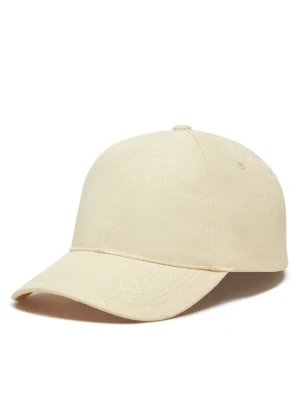 Czapka z daszkiem Calvin Klein Monogram Jacquard Cap K60K612871 Kremowy
