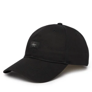 Czapka z daszkiem Calvin Klein Monologo Woven Patch Bb Cap LV04D5077G Czarny