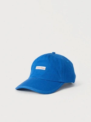 Czapka z daszkiem Calvin Klein niebieski