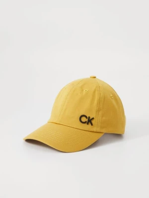 Czapka z daszkiem Calvin Klein piaskowy