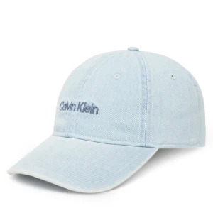 Czapka z daszkiem Calvin Klein Small Monogram LV04K5065G Niebieski