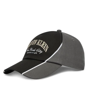 Czapka z daszkiem Calvin Klein Two Tone Seasonal Graphic Cap LV04D5088G Czarny