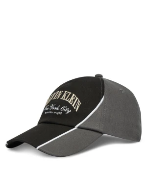 Czapka z daszkiem Calvin Klein Two Tone Seasonal Graphic Cap LV04D5088G Czarny