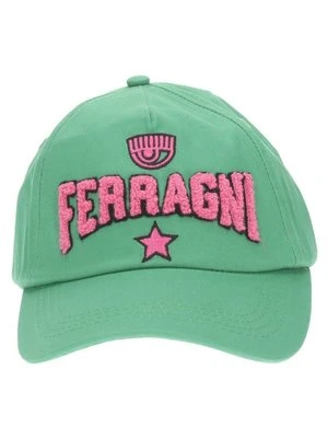 Czapka z daszkiem Chiara Ferragni jasnozielony