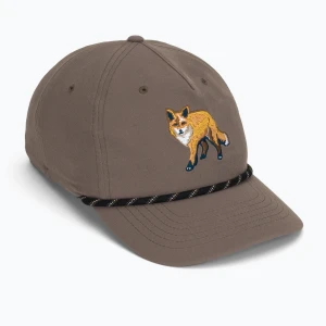 Czapka z daszkiem Columbia Ecoscape 3D Stretch Snpback iron / fox Brązowy