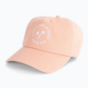 Czapka z daszkiem damska Hurley Clare pink tint