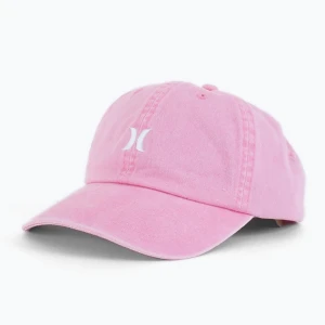 Czapka z daszkiem damska Hurley Mom Iconic pink