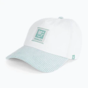 Czapka z daszkiem damska Hurley Palm neptune green