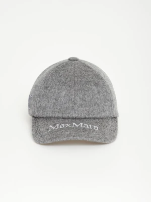 Czapka z daszkiem damska kaszmirowa Lancia MAX MARA ACCESSORI