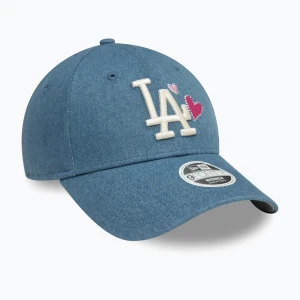 Zdjęcie produktu Czapka z daszkiem damska New Era Denim Icon 9Forty Los Angeles Dodgers navy