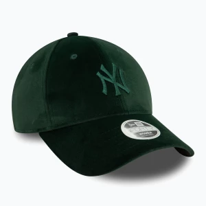 Czapka z daszkiem damska New Era Velour Midi 9FORTY New York Yankees dark green