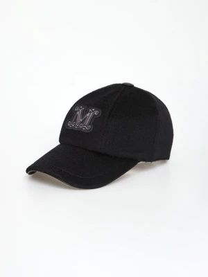 Czapka z daszkiem damska wełniana Fedora MAX MARA ACCESSORI