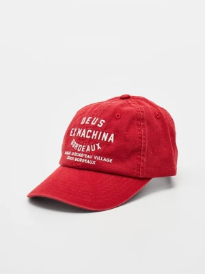 Czapka z daszkiem Deus Ex Machina czerwony