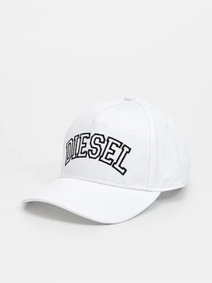 Czapka z daszkiem Diesel biały