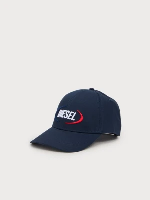 Czapka z daszkiem Diesel niebieski