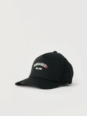 Czapka z daszkiem Dsquared2 czarny