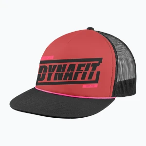 Czapka z daszkiem DYNAFIT Graphic Trucker mineral red/tabloid