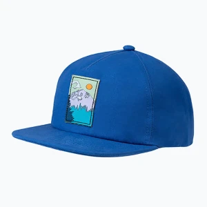 Czapka z daszkiem dziecięca BUFF Snapback Solid azure