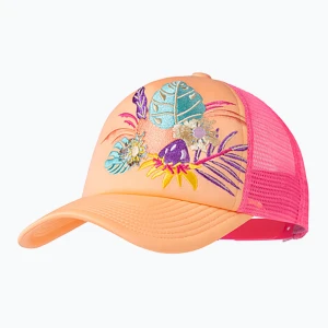Czapka z daszkiem dziecięca BUFF Trucker Neottia coral
