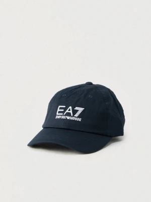 Czapka z daszkiem EA7 Emporio Armani granatowy