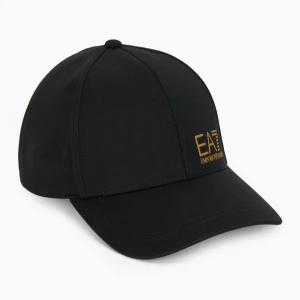 Czapka z daszkiem EA7 Emporio Armani TrainCore IdentityLogo black/gold