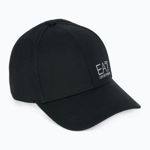 Czapka z daszkiem EA7 Emporio Armani TrainCore IdentityLogo black/silver