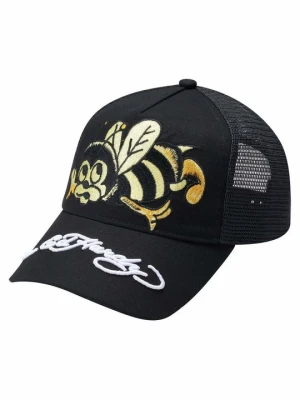 Czapka z daszkiem Ed Hardy czarny