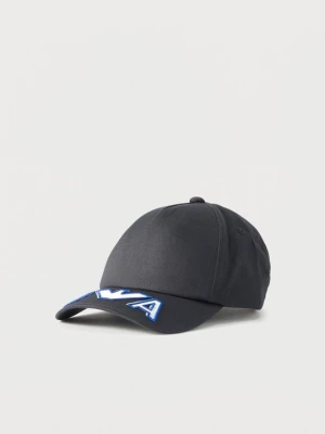 Czapka z daszkiem Emporio Armani granatowy