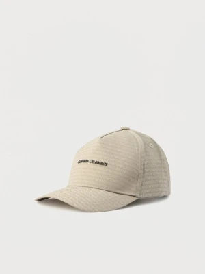 Czapka z daszkiem Emporio Armani jasnoróżowy