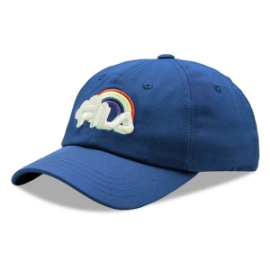 Czapka z daszkiem Fila Butuan Rainbow Kid Dad Cap FCK0015 Granatowy
