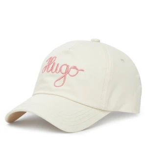 Czapka z daszkiem HUGO Cara-PE 50546591 Écru