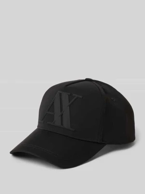Czapka z daszkiem i aplikacją z logo model ‘Debossed’ Armani Exchange