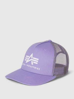 Czapka z daszkiem i nadrukiem z logo model ‘BASIC’ alpha industries