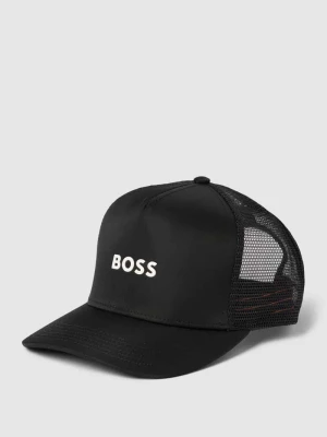 Czapka z daszkiem i nadrukiem z logo model ‘Elliot’ Boss