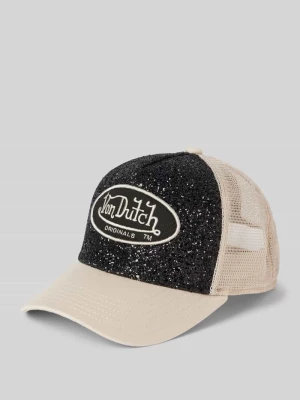 Czapka z daszkiem i naszywką z logo model ‘TRUCKER NEW YORK’ Von Dutch