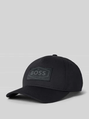 Czapka z daszkiem i naszywką z logo model ‘Zed’ Boss