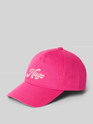Czapka z daszkiem i wyhaftowanym logo model ‘Cara’ HUGO