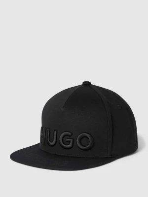 Czapka z daszkiem i wyhaftowanym logo model ‘Jago’ HUGO