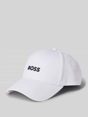 Czapka z daszkiem i wyhaftowanym logo model ‘Zed’ Boss
