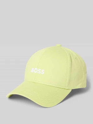 Czapka z daszkiem i wyhaftowanym logo model ‘Zed’ Boss