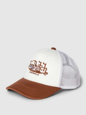 Czapka z daszkiem i wyhaftowanym motywem model ‘TRUCKER SORO’ Von Dutch