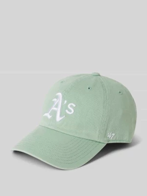 Czapka z daszkiem i wyhaftowanym napisem model ‘MLB Oakland Athletics 47’ '47