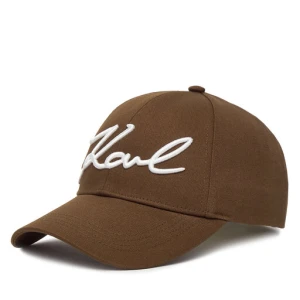 Czapka z daszkiem KARL LAGERFELD B1W33009 Brązowy