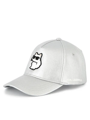 Czapka z daszkiem KARL LAGERFELD Z30392 Szary