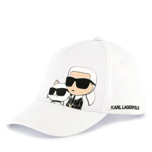 Czapka z daszkiem KARL LAGERFELD Z30393 Biały