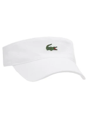 Czapka z daszkiem Lacoste biały
